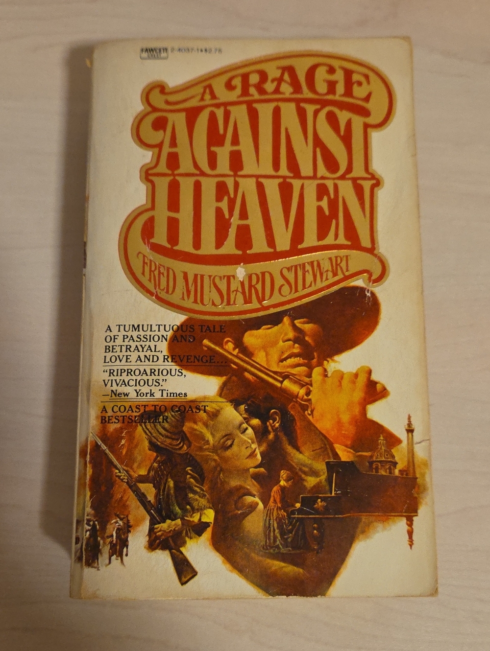 A Race Against Heaven by Fred Mustard Stewart